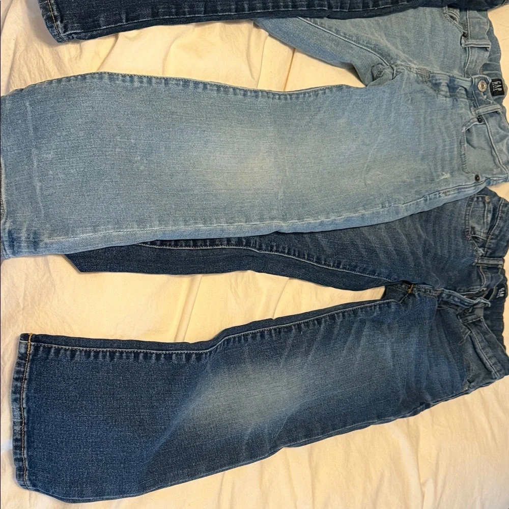 GAP Boys Jeans Trio - Dark Blue, Light Blue, Medium Blue - Picture 5 of 5